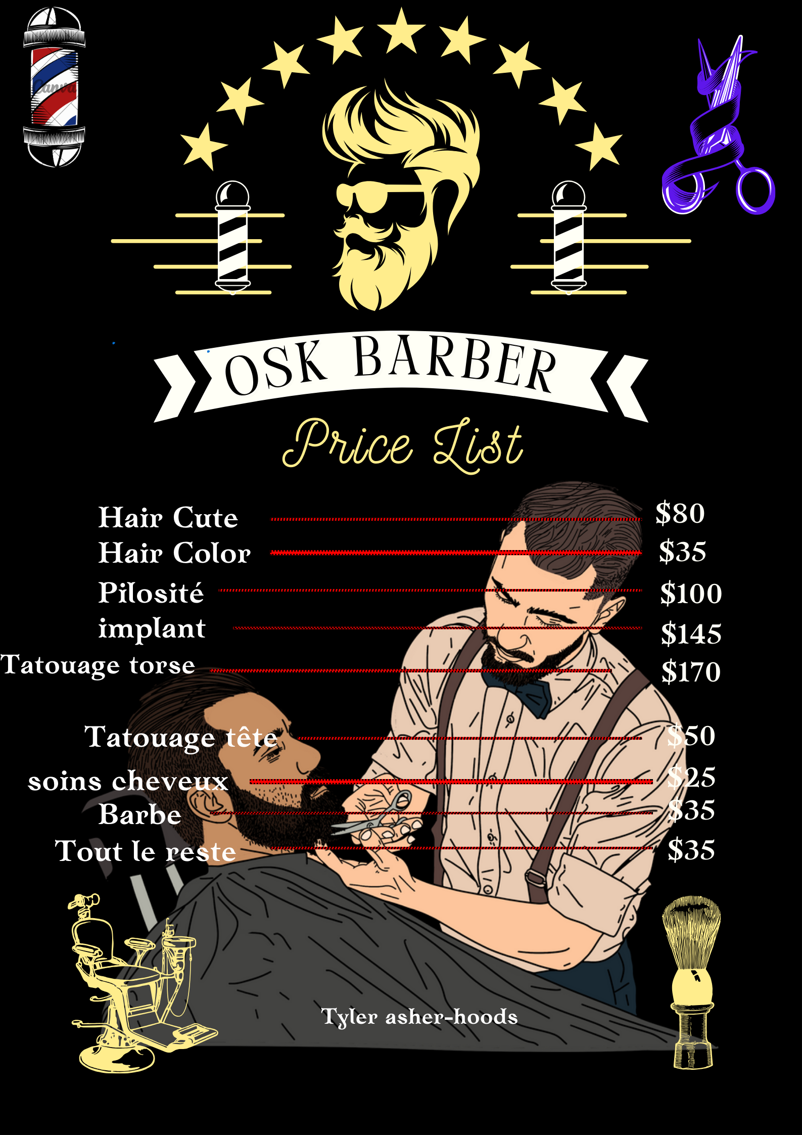 Carte barber